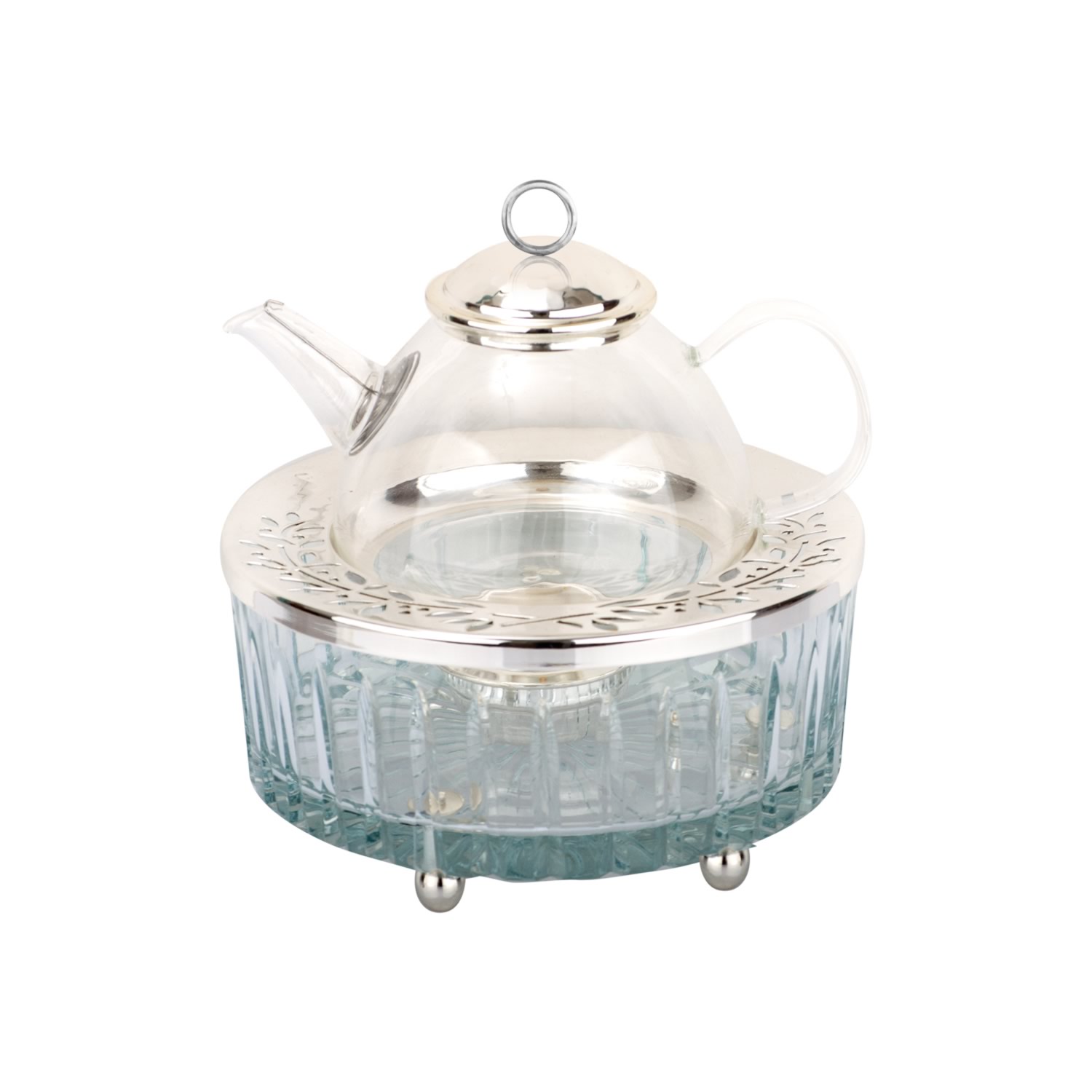 Cam Isıtıcılı Demlik