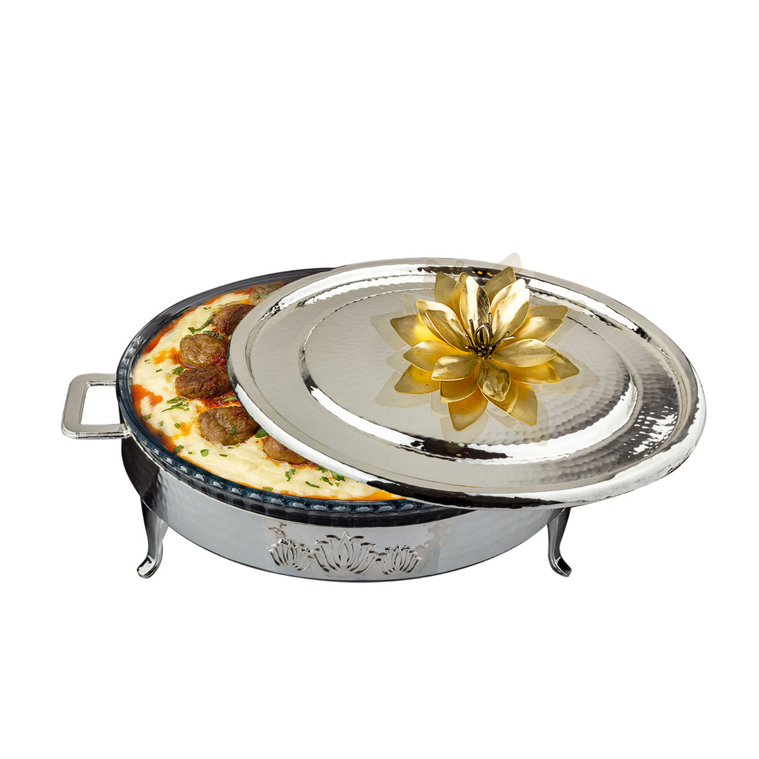 Yuvarlak Giydirmeli Fırın Kabı