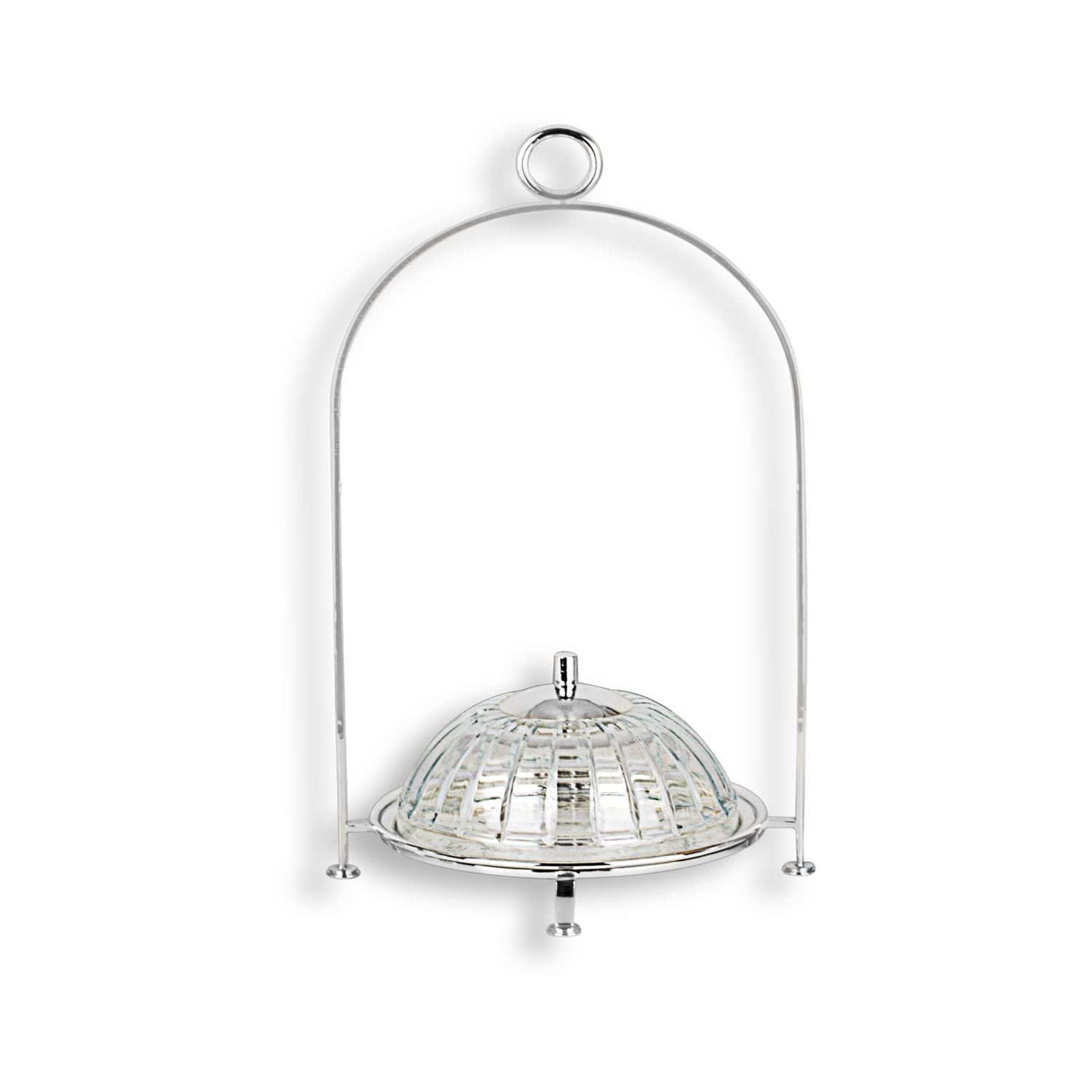 Cam Kapaklı Üstten Tutmalı Sunumluk 