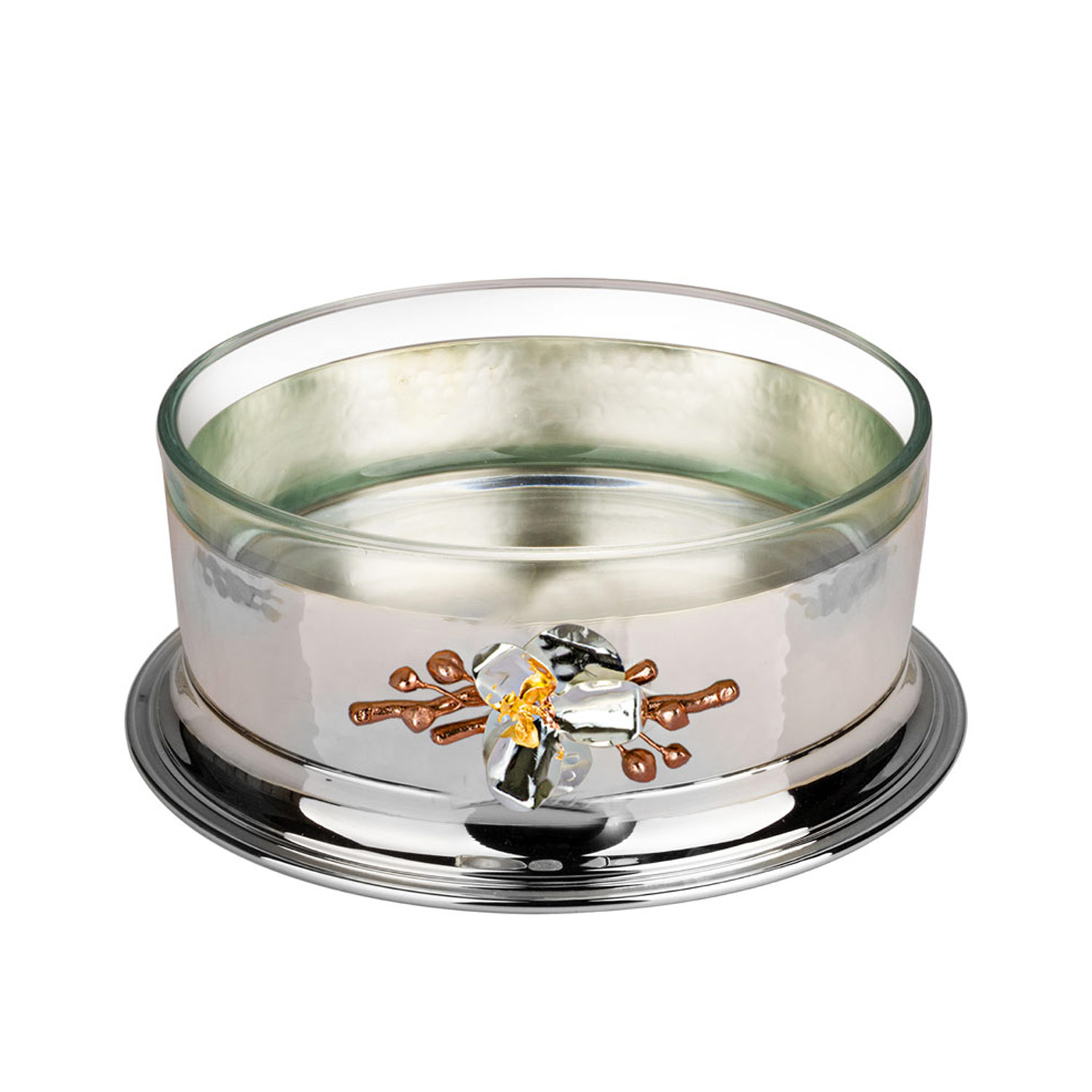 Giydirme Kristalize Kesme Cam Salata Kasesi