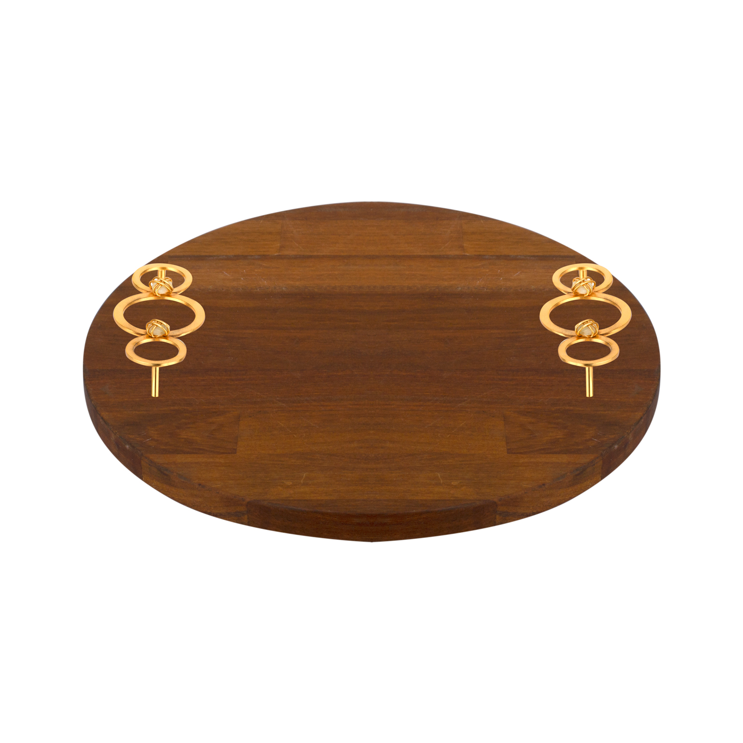 Charm Ahşap Yuvarlak Tepsi 30cm