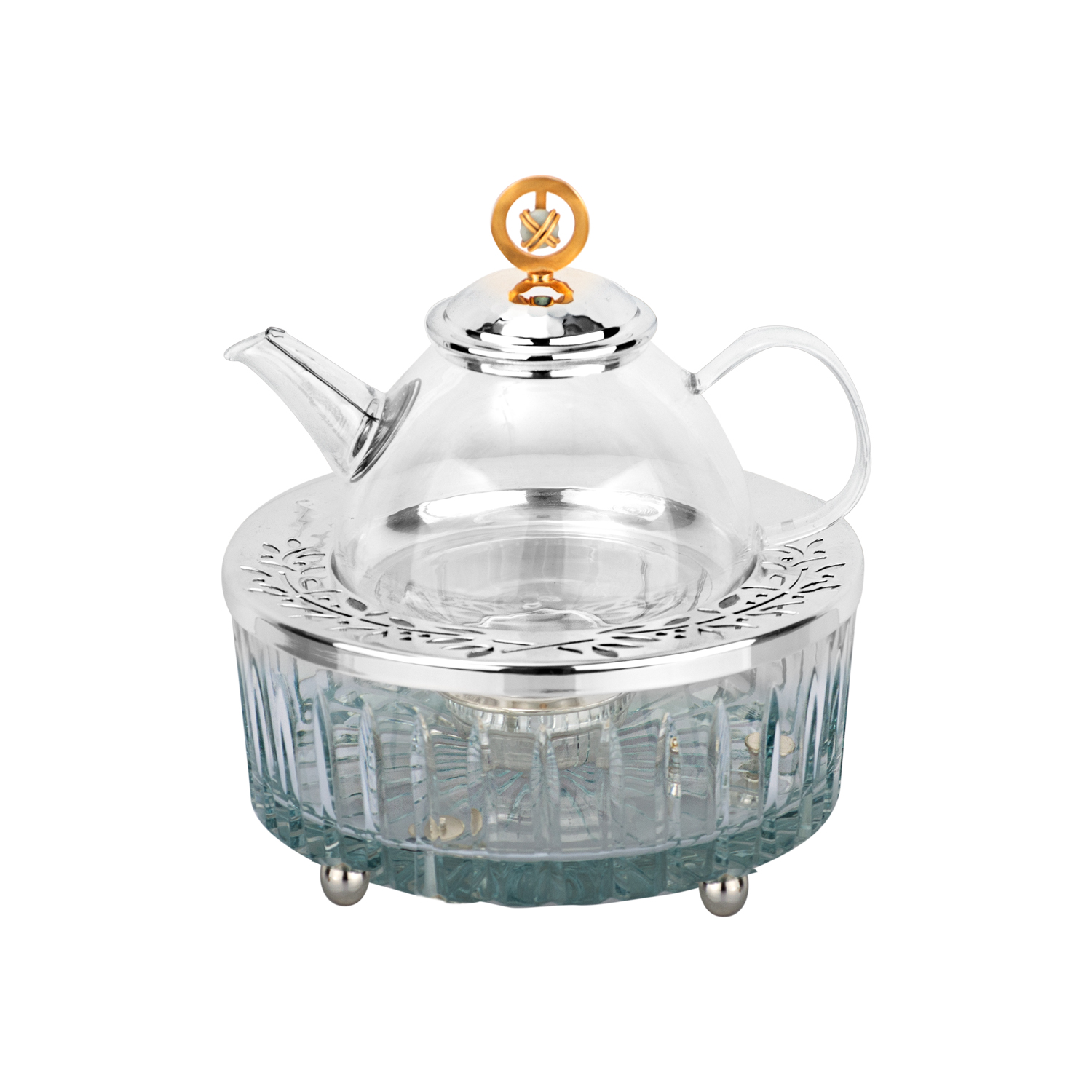 Charm Cam Isıtıcılı Demlik 800ml