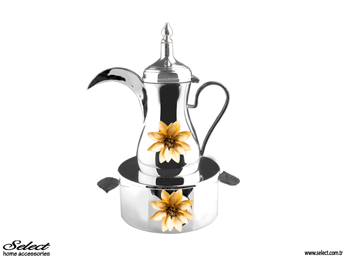 Lotus Isıtıcılı Dallah 36 cm