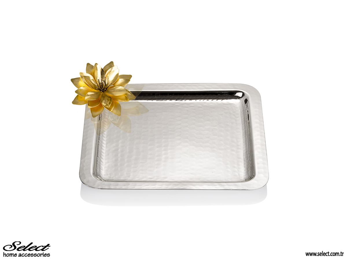 Lotus Kare Tepsi 22x22cm