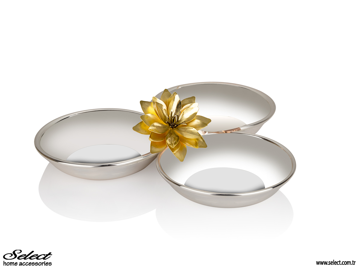 Lotus Üçlü Çerezlik 14x3cm