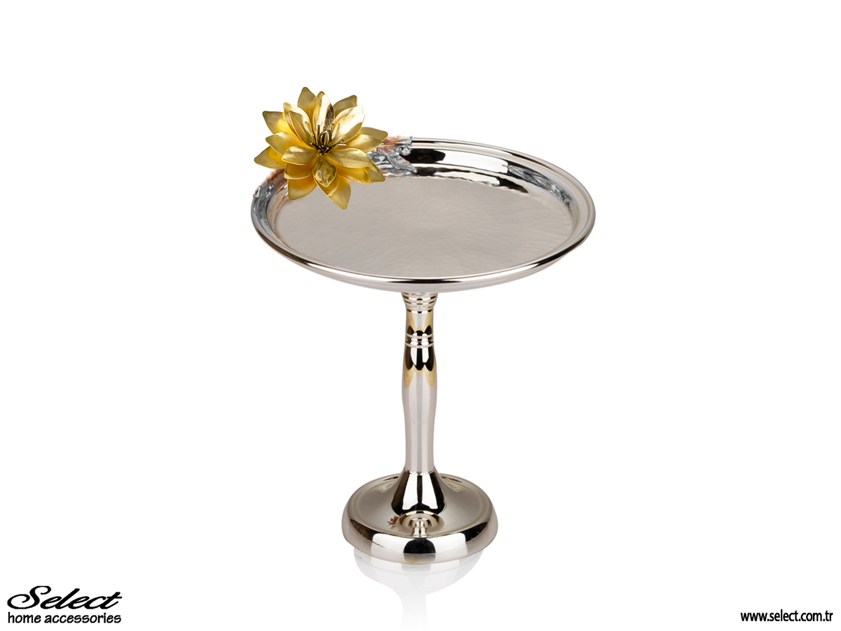 Lotus Yuvarlak Ayaklı Pastalık 24x19cm