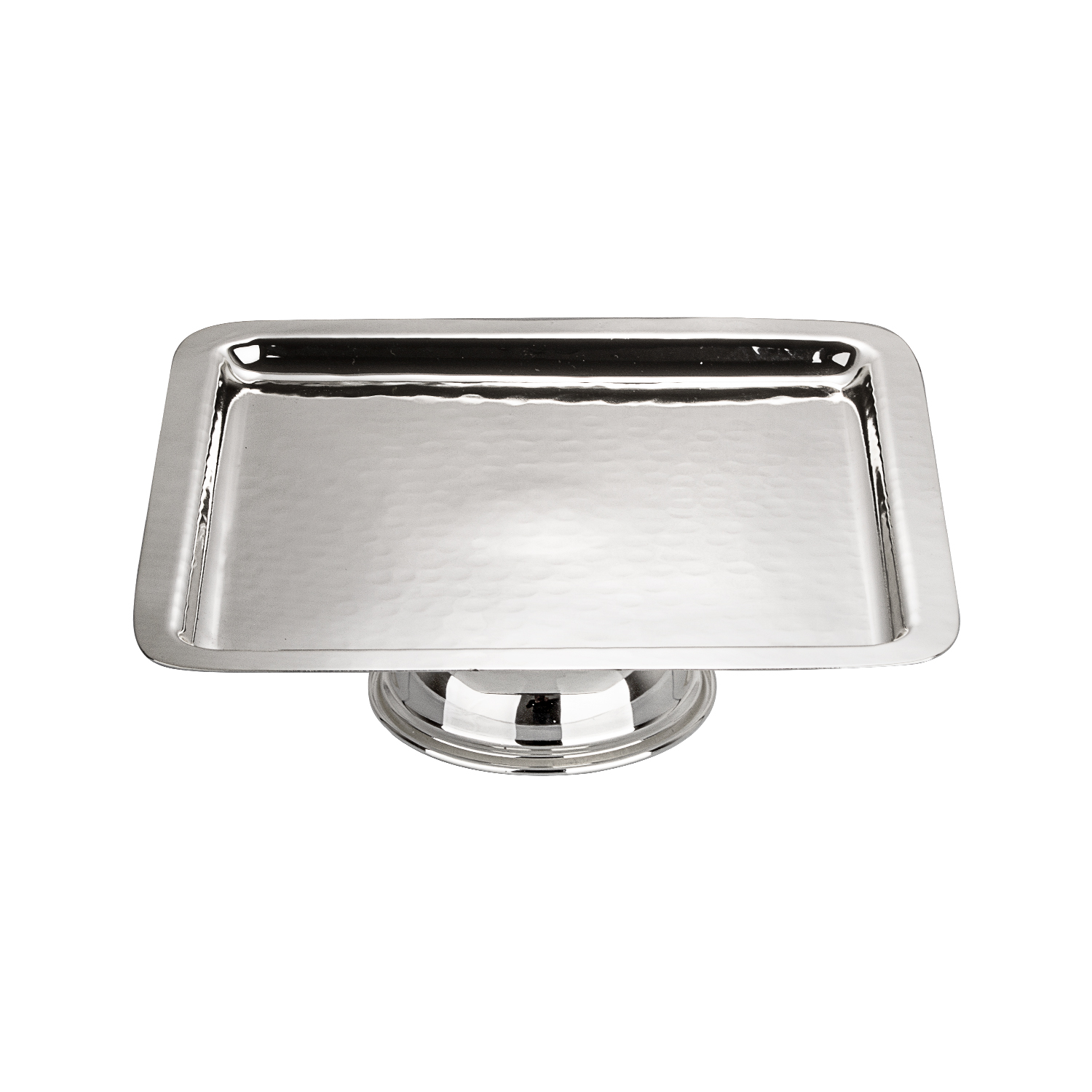 Modena I Ayaklı Kare Servis Tepsisi 26x26cm