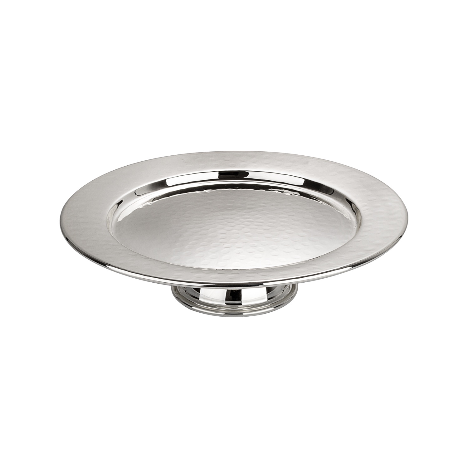 Modena I Ayaklı Yuvarlak Servis Tepsisi 33cm