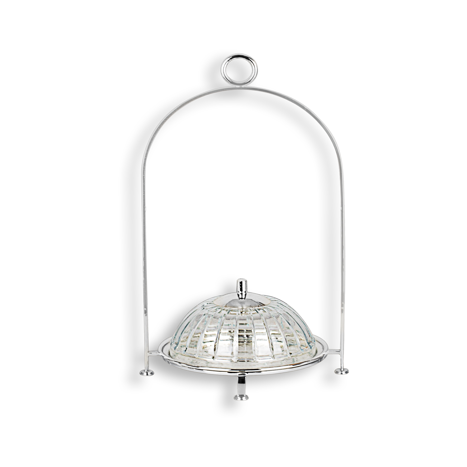 Modena I Cam Kapaklı Servis Standı 23cm