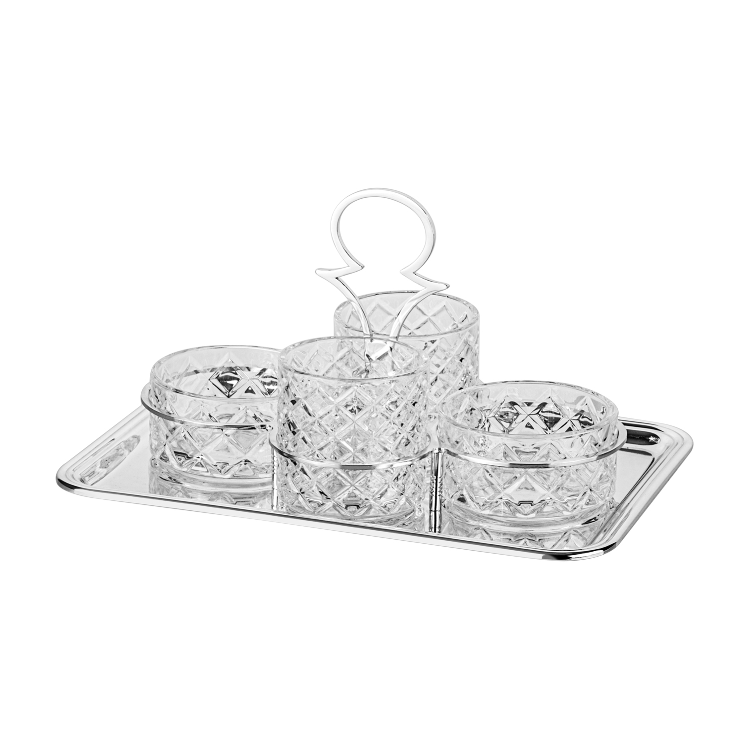 Modena II Dörtlü Kase Standı 33x23cm