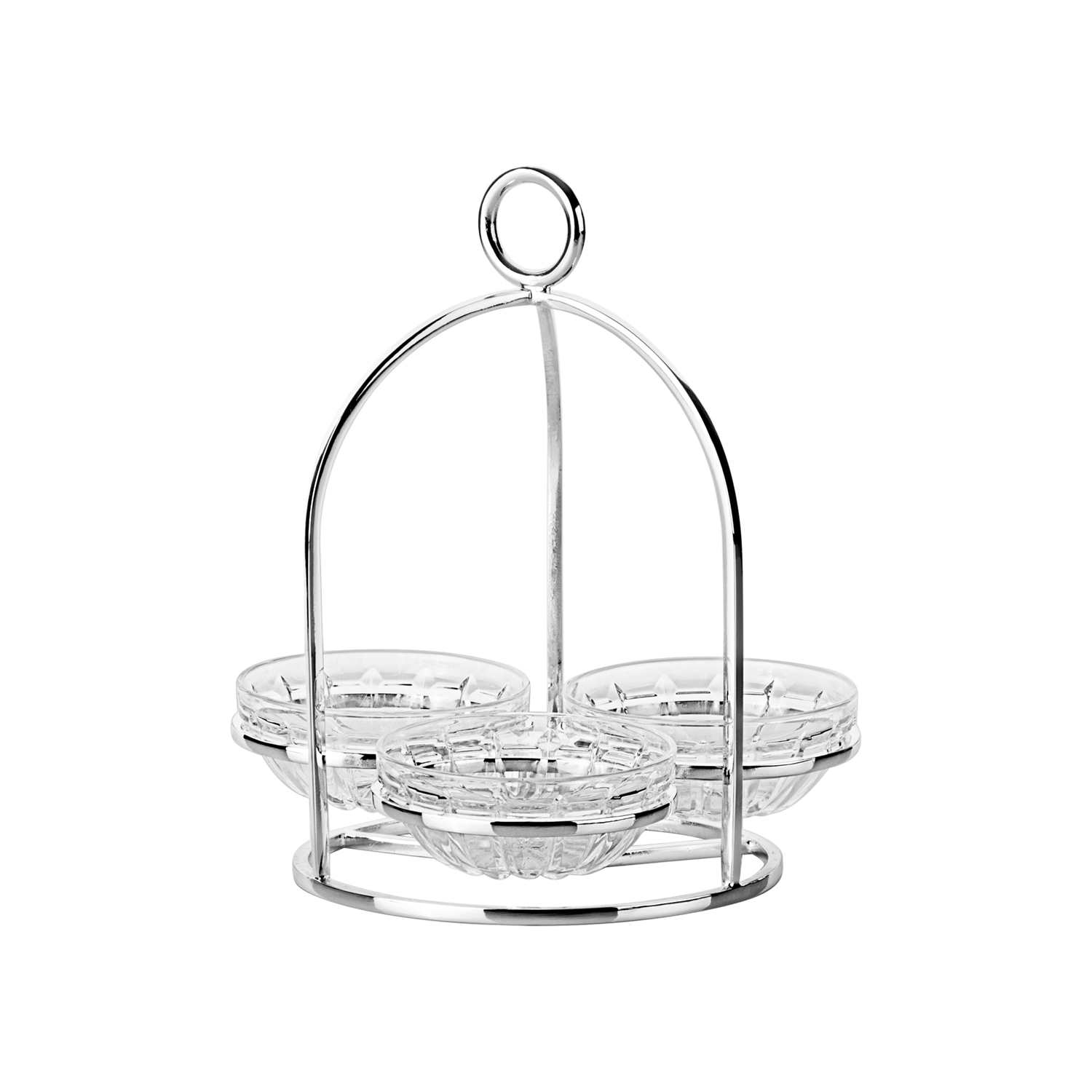 Modena II Halka Üçlü Çerezlik 9x22cm